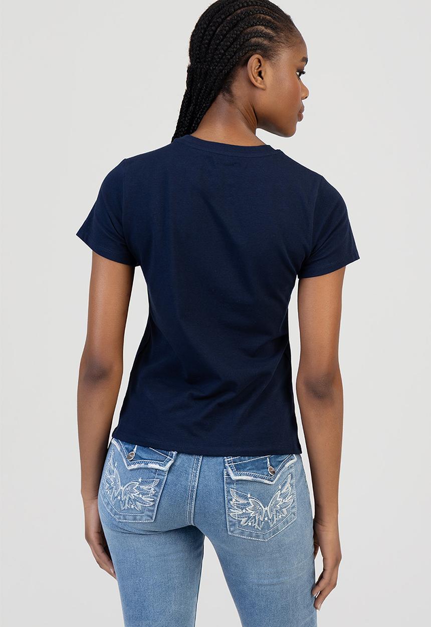 SISSY BOY - Star Girl Regular T-shirt - Navy