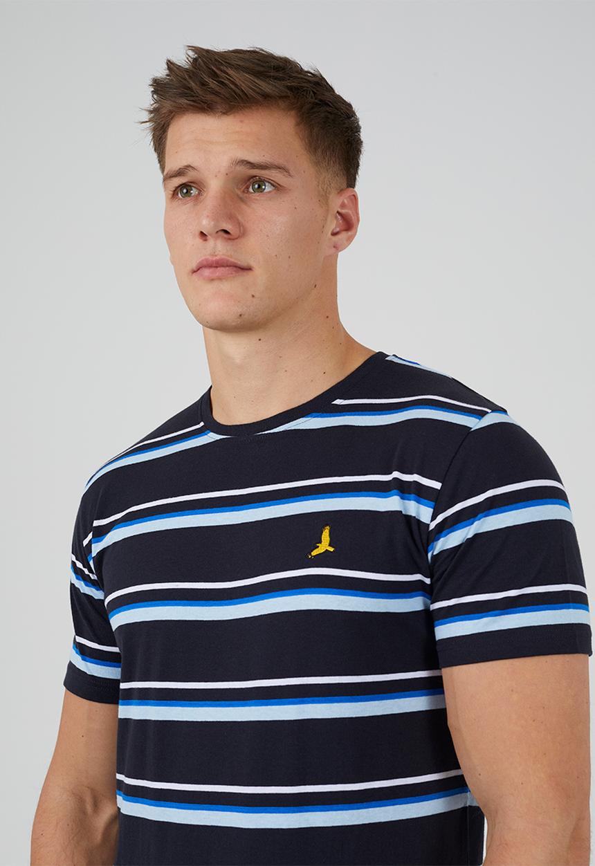 Brave Soul - Energy T-shirt - Optic White / Midnight Navy