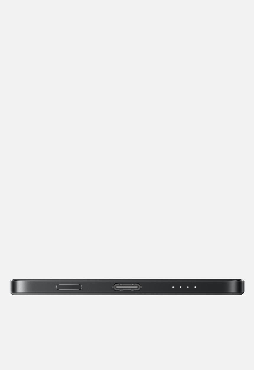 Xiaomi - Xiaomi UltraThin Magnetic Power Bank 5000 15W - Black