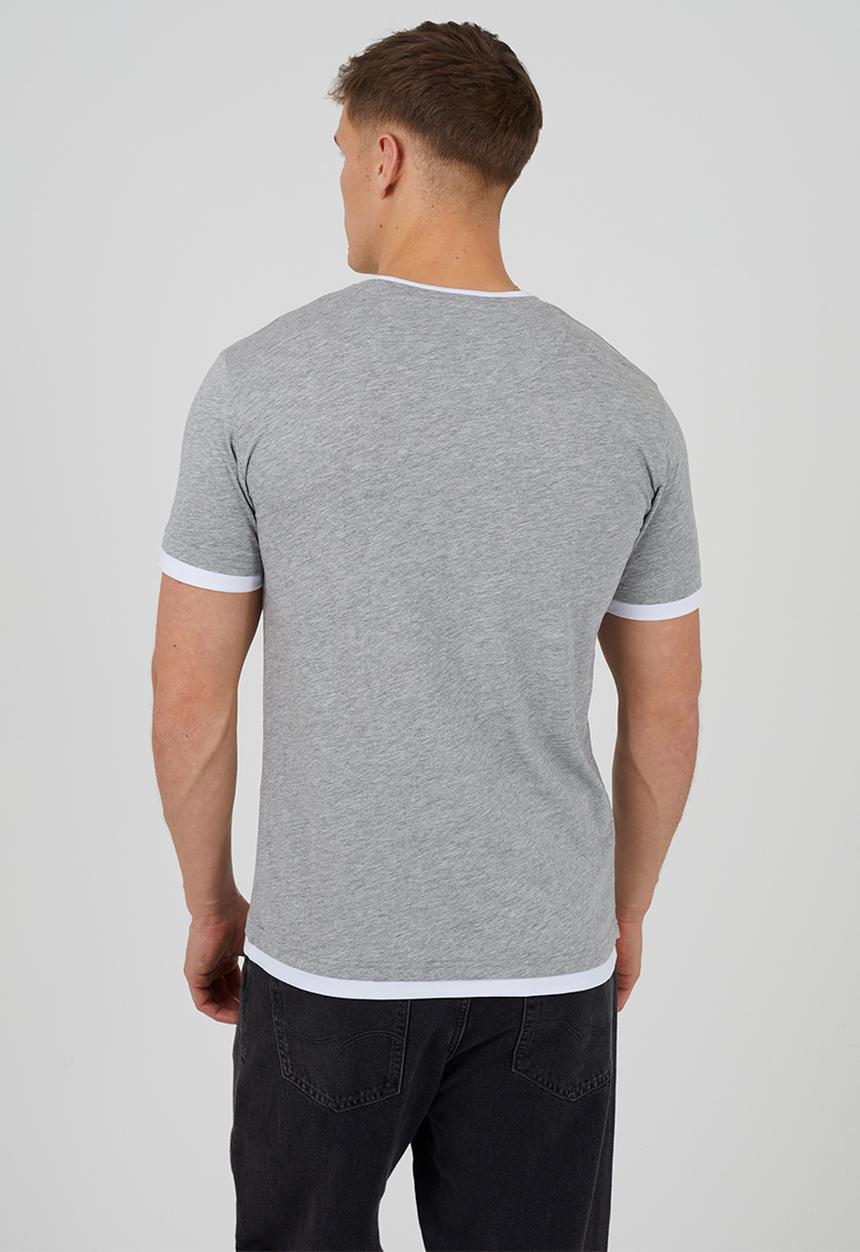 Brave Soul - 3Pk Kobeb T-shirts - Washed Mint / Black / Grey