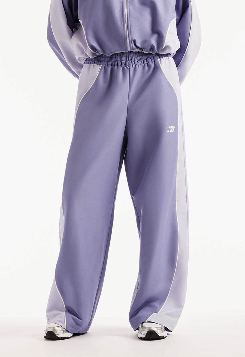 New Balance  - New Balance Trackside Pant - Dark Smoked Violet
