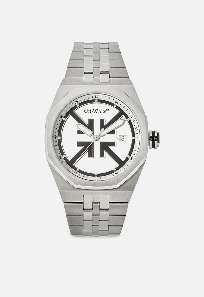 Off-White - NO GRID Watch - Silver