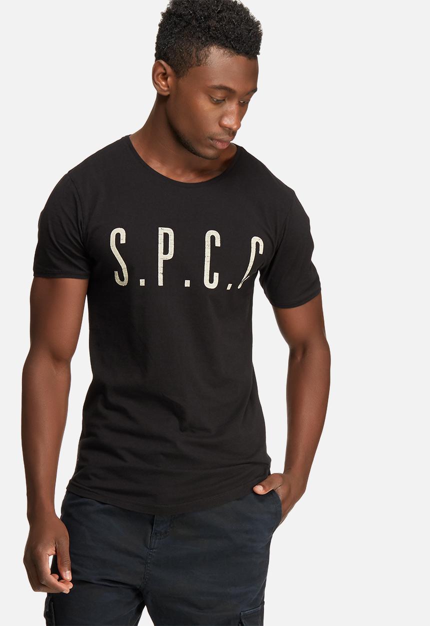 S.P.C.C - Printed scoop tee