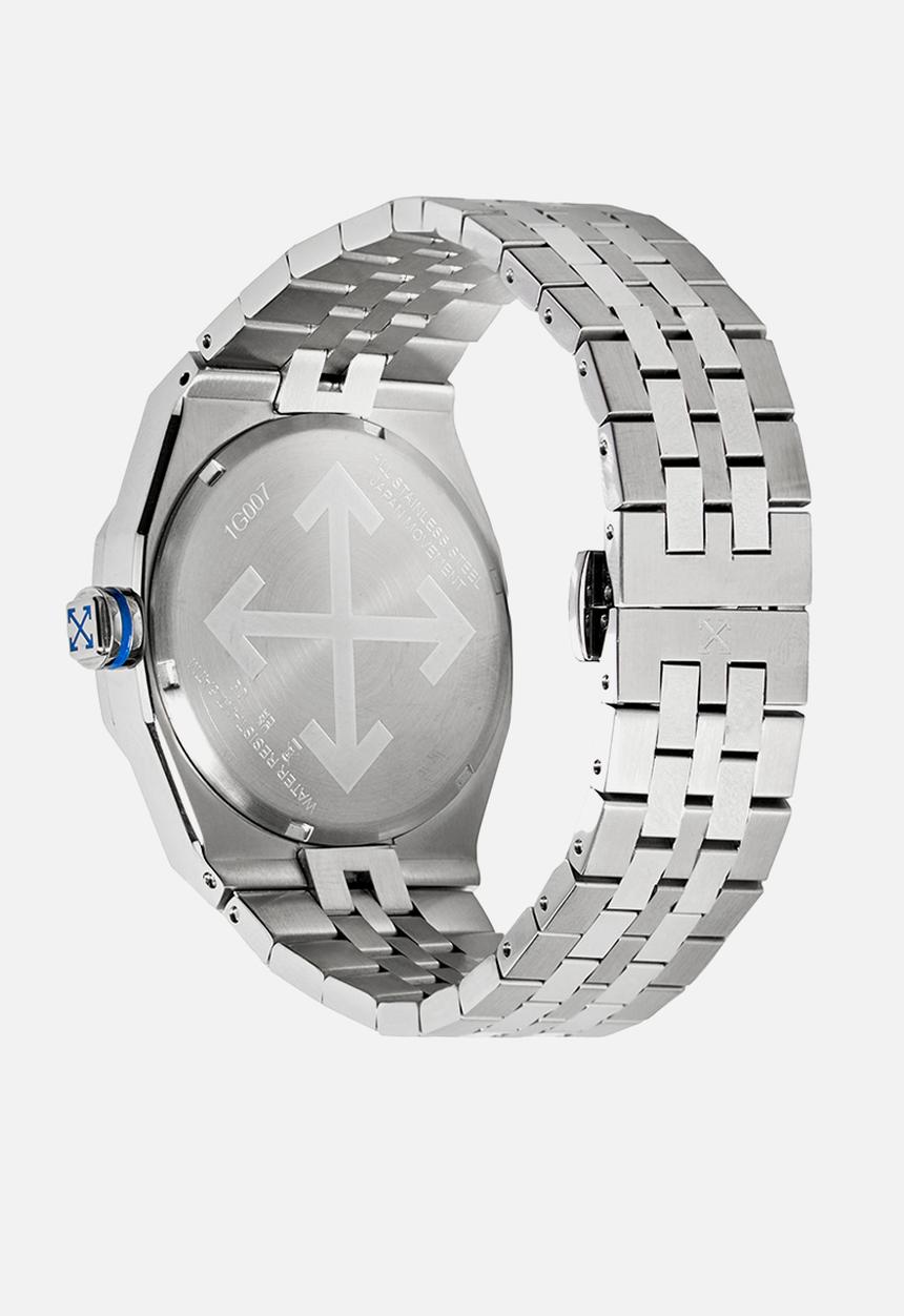 Off-White - NO GRID Watch - Silver
