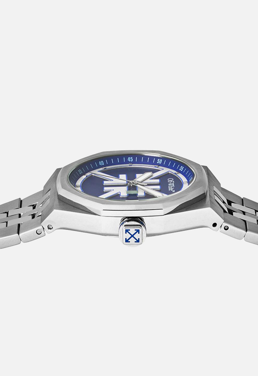 Off-White - NO GRID Watch - Silver