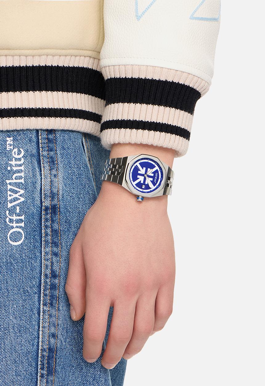 Off-White - NO GRID Watch - Silver