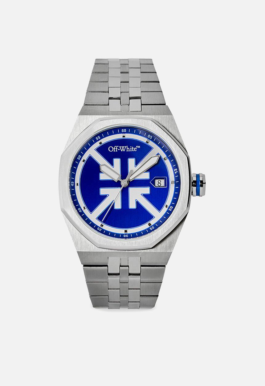 Off-White - NO GRID Watch - Silver