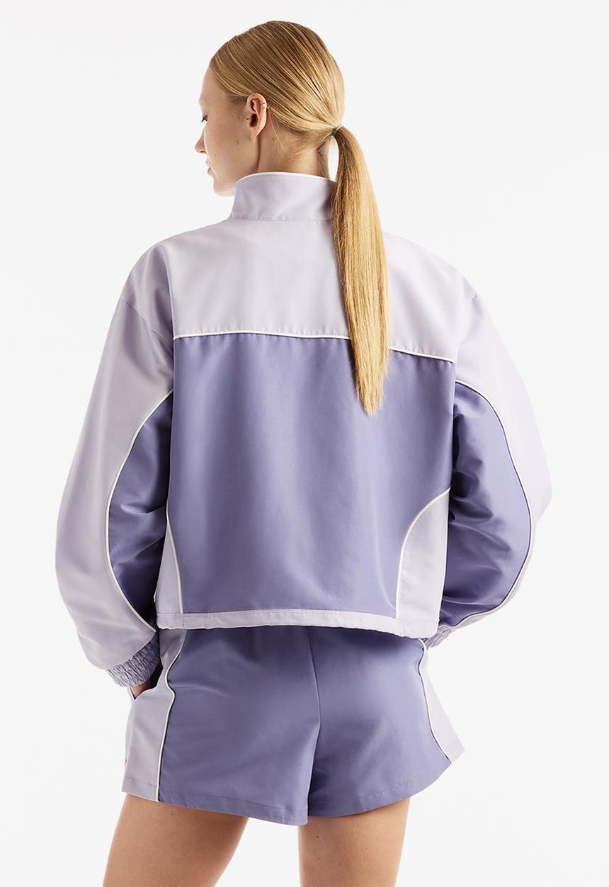 New Balance  - New Balance Trackside Jacket - Dark Smoked Violet