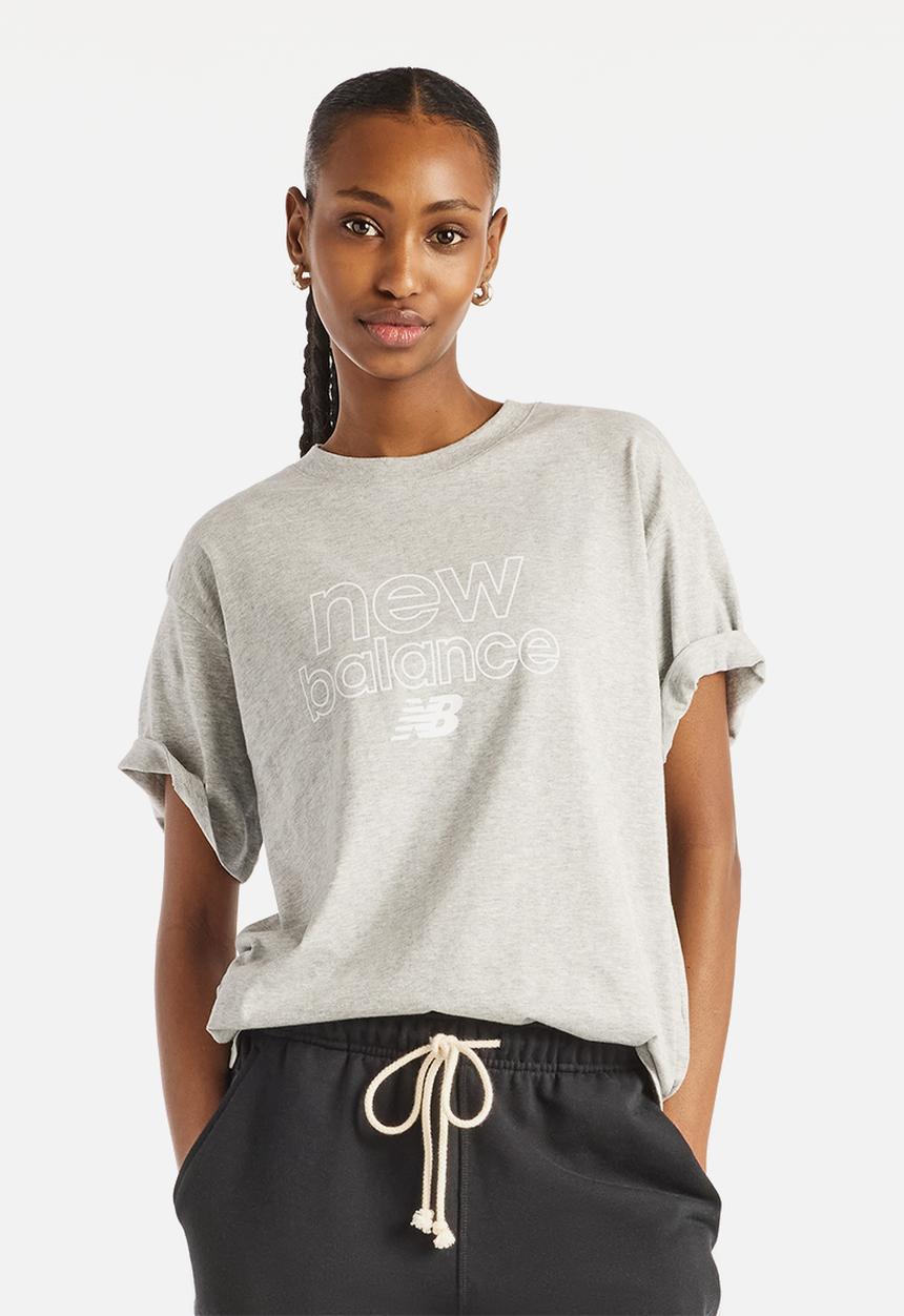 New Balance  - NB Sport Graphic Tee - Athletic Grey