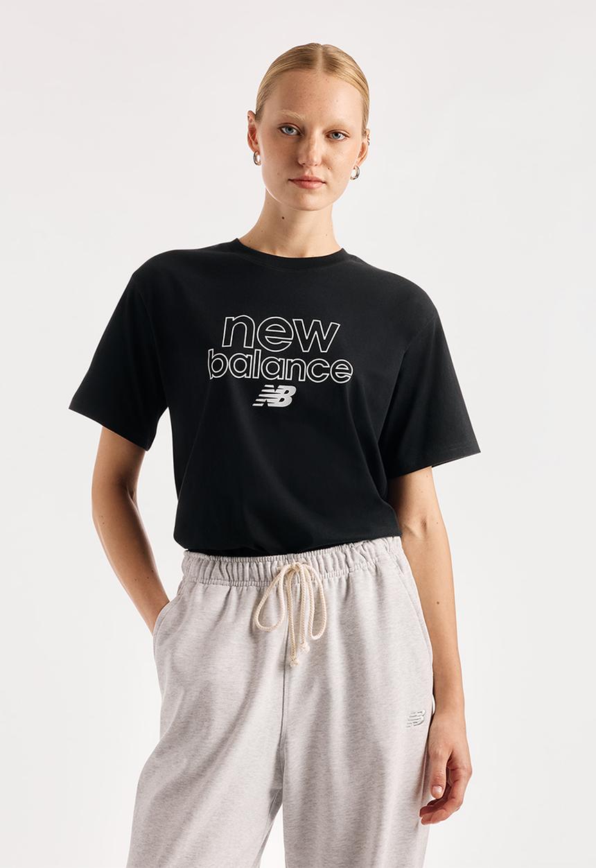 New Balance  - NB Sport Graphic Tee - Black
