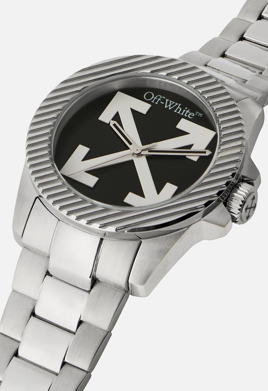 Off-White - NO SIR Watch - Silver