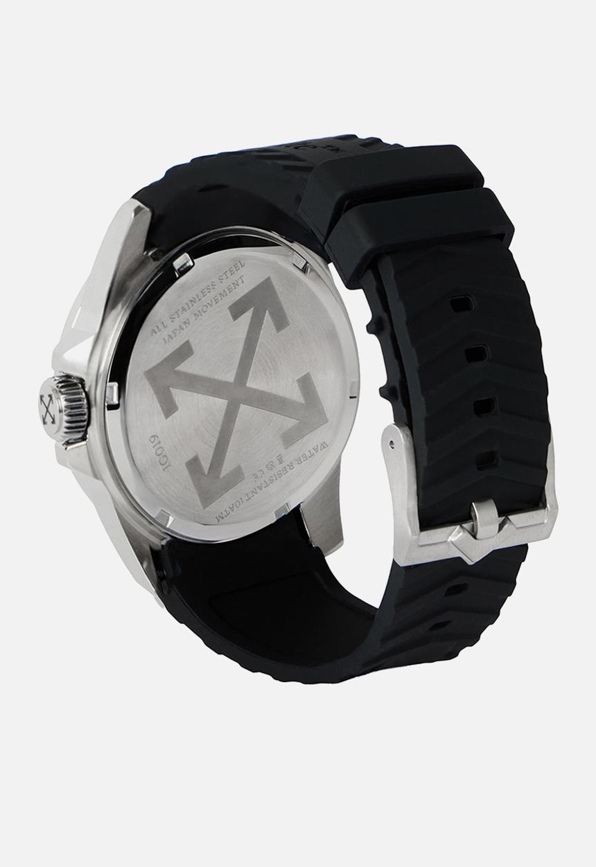 Off-White - NO SIR Watch - Silver
