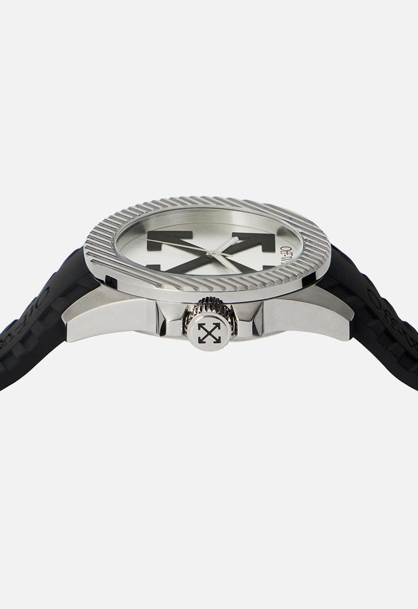 Off-White - NO SIR Watch - Silver