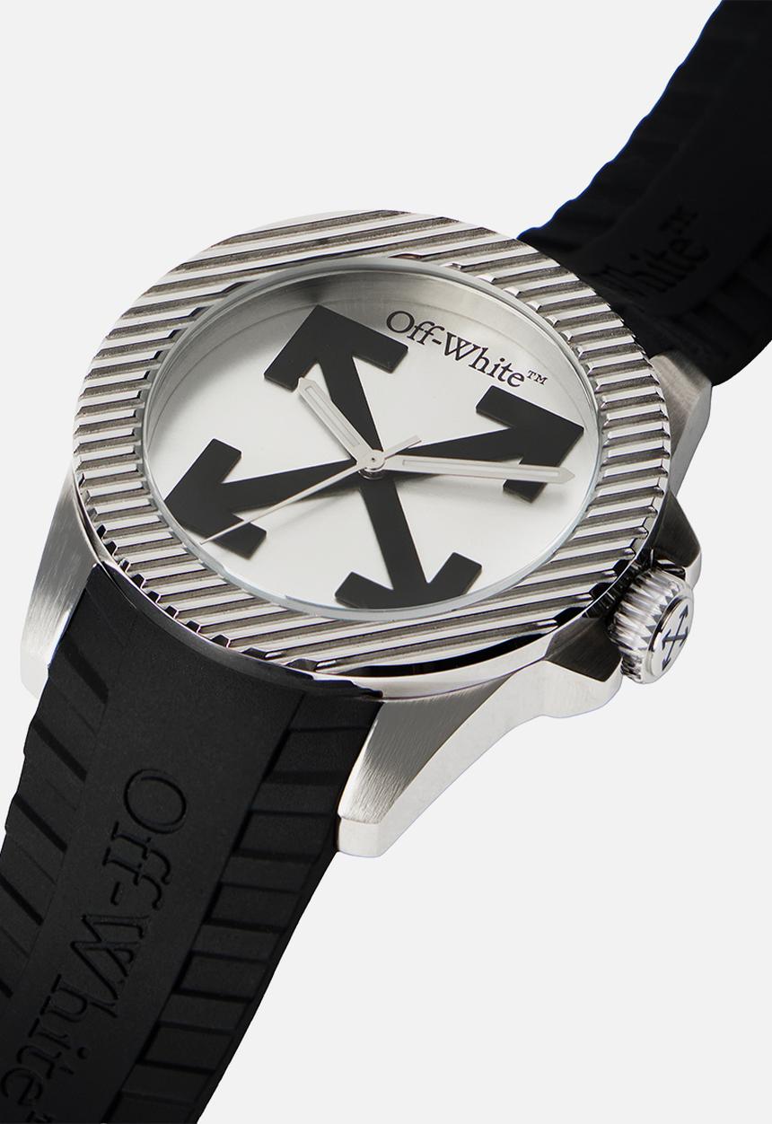 Off-White - NO SIR Watch - Silver