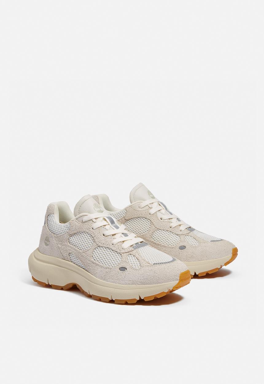 Timberland - Hazel lane low lace up sneaker - natural mesh