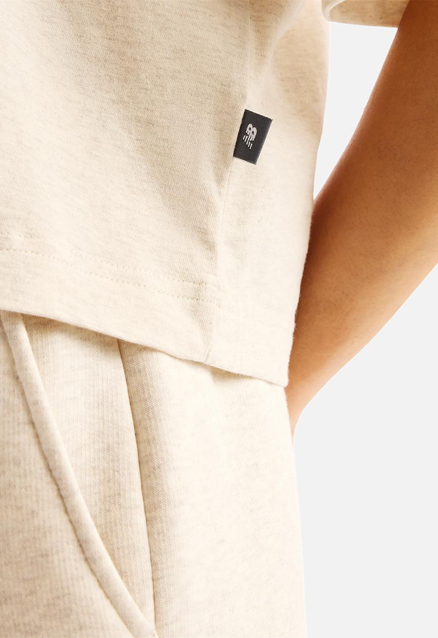 New Balance  - New Balance Trackside Tee - Linen Heather