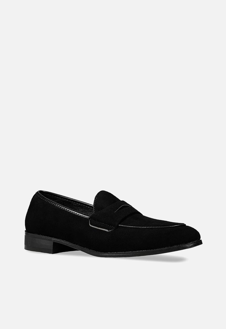 PC - Suede Smoking sliper - Black
