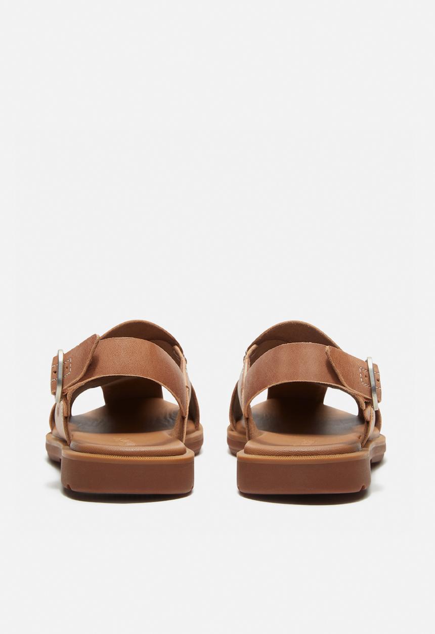 Timberland - Calista bay backstrap sandal - medium brown full grain