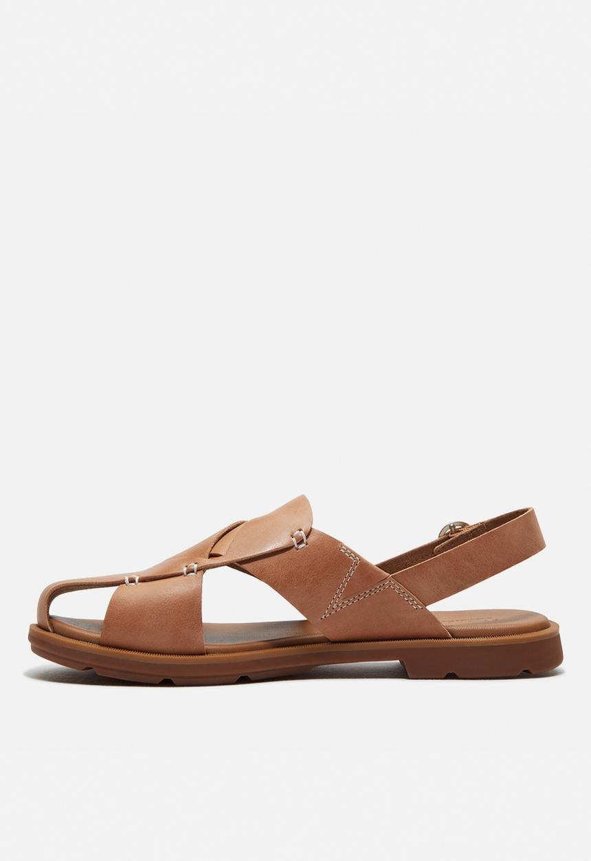 Timberland - Calista bay backstrap sandal - medium brown full grain