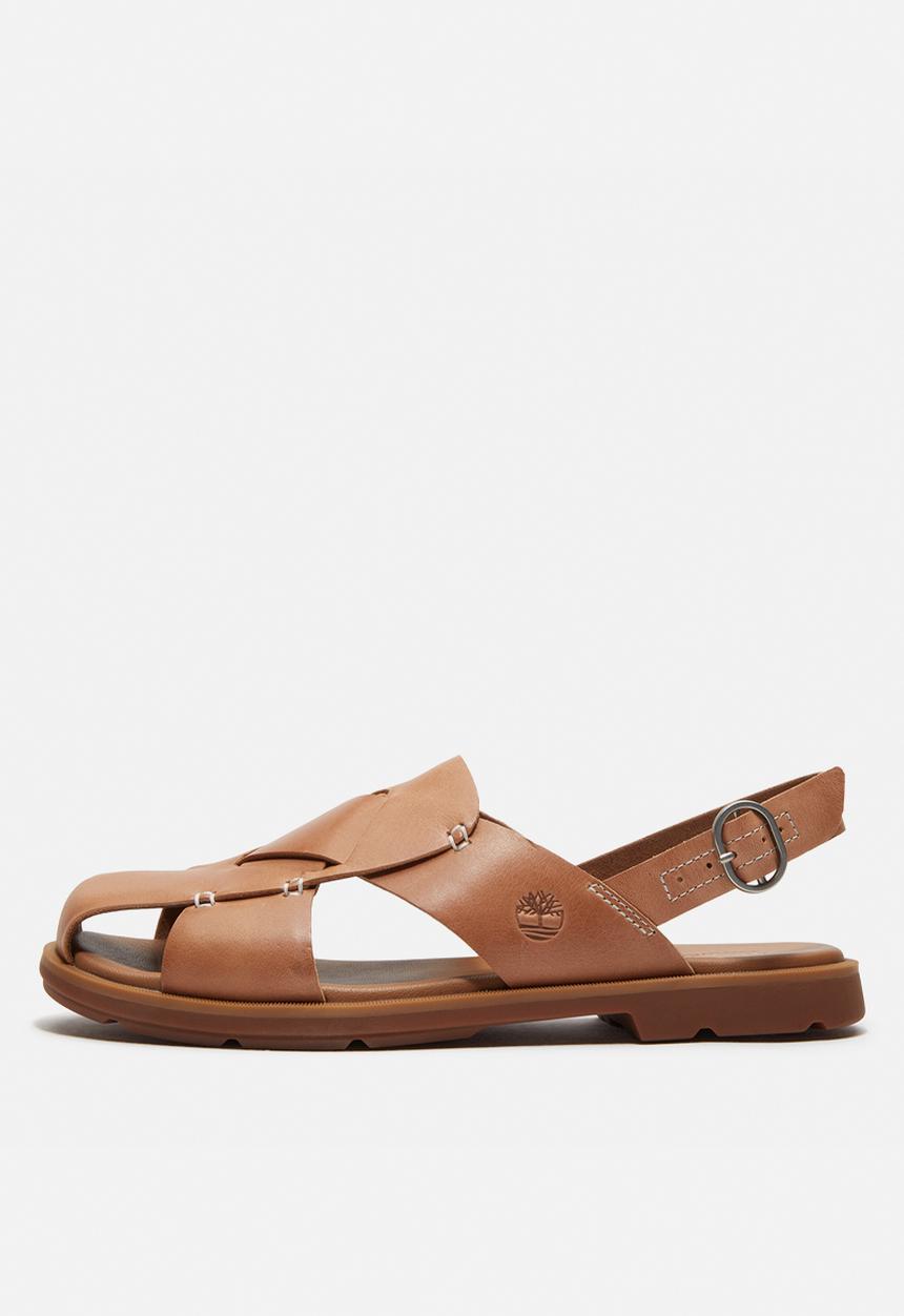 Timberland - Calista bay backstrap sandal - medium brown full grain