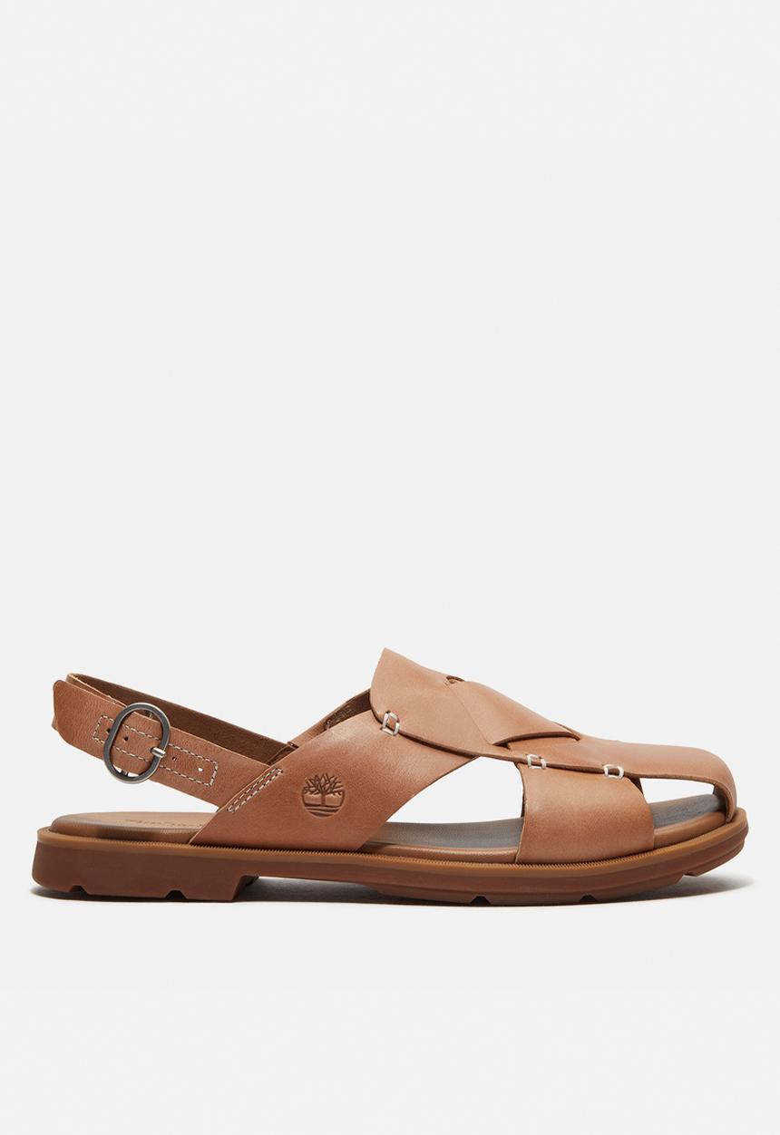 Timberland - Calista bay backstrap sandal - medium brown full grain