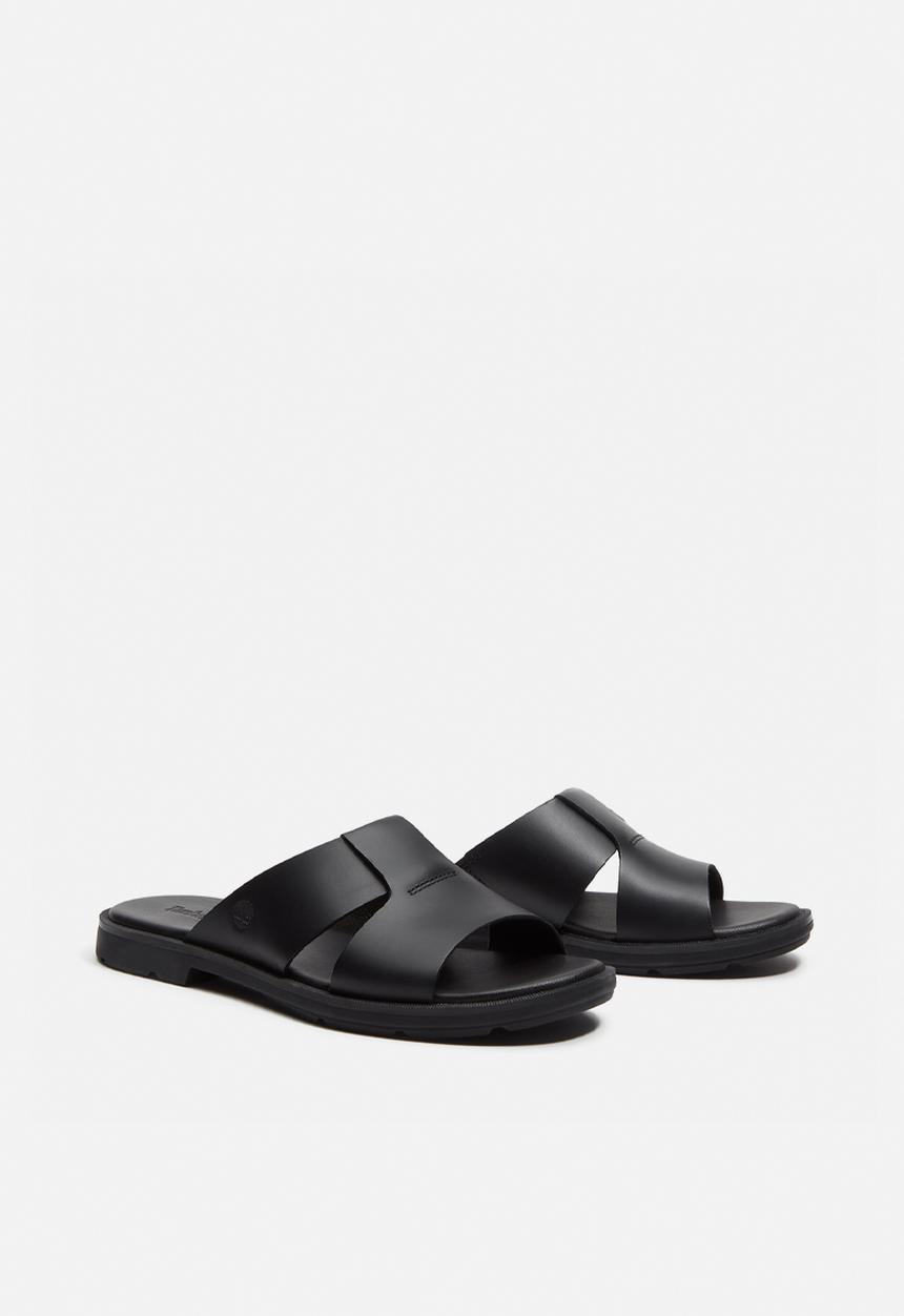 Timberland - Calista bay slide sandal -  black full grain