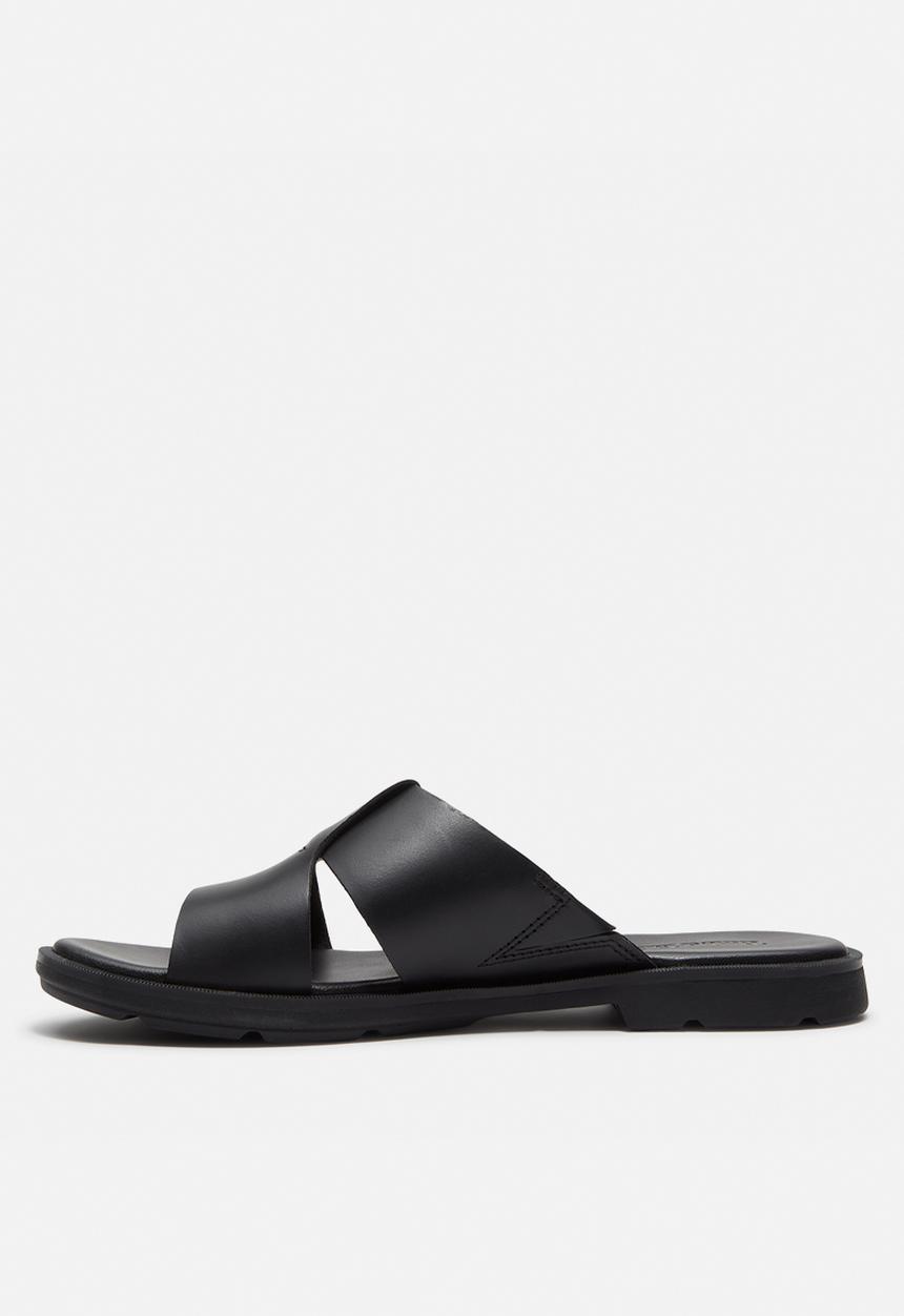 Timberland - Calista bay slide sandal -  black full grain
