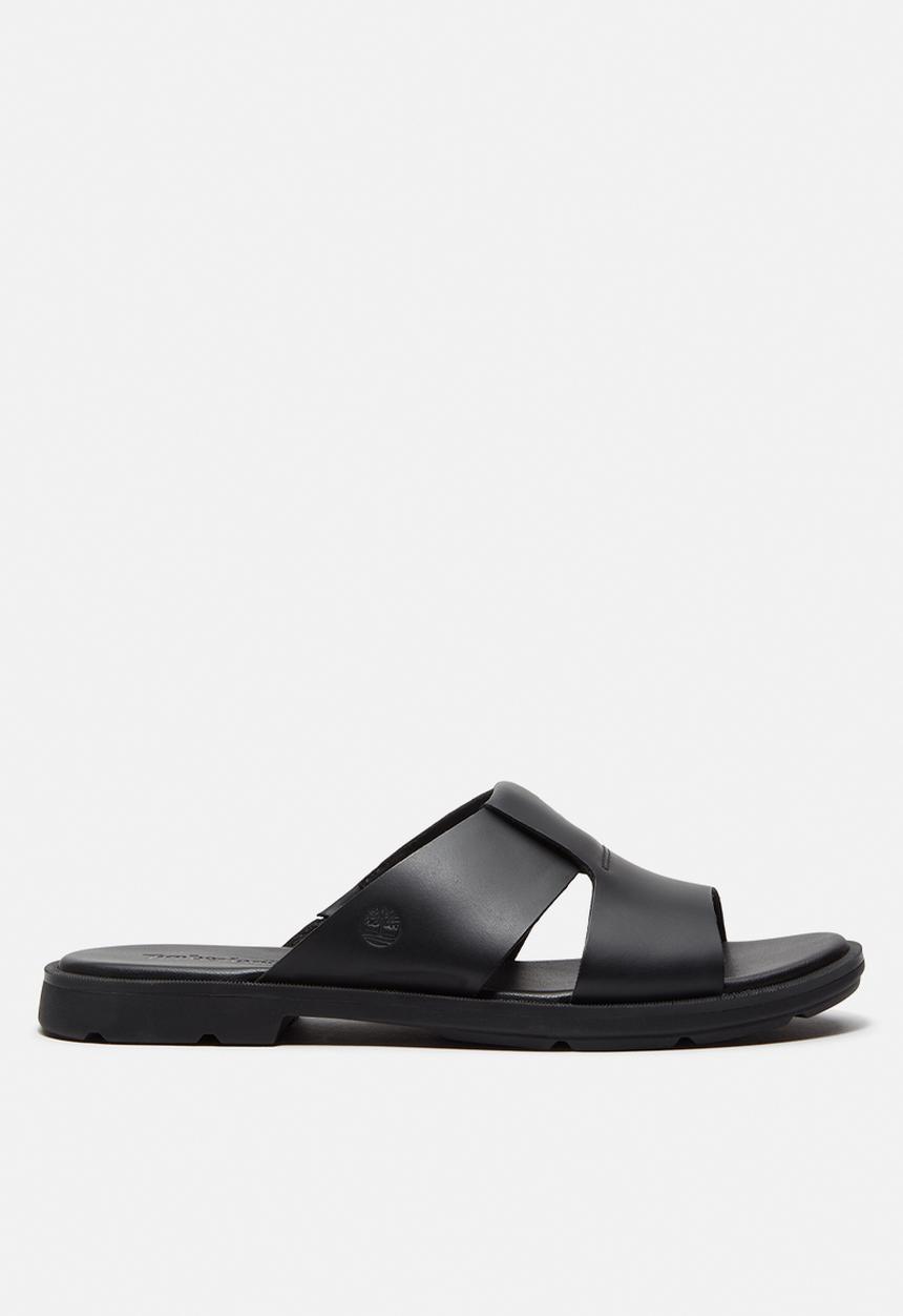 Timberland - Calista bay slide sandal -  black full grain