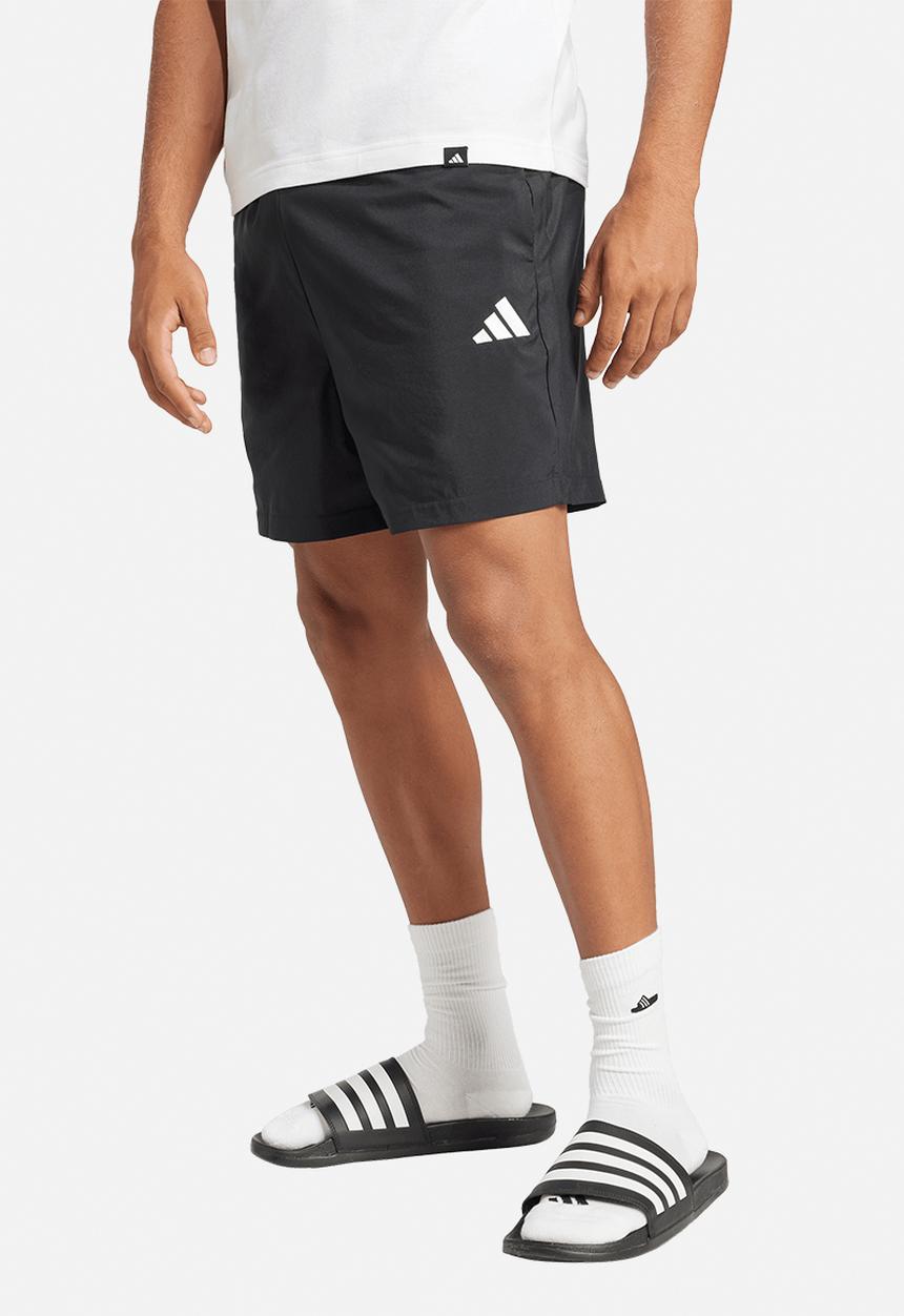 adidas Performance - Essentials Small Logo Chelsea Shorts - Black/Wht