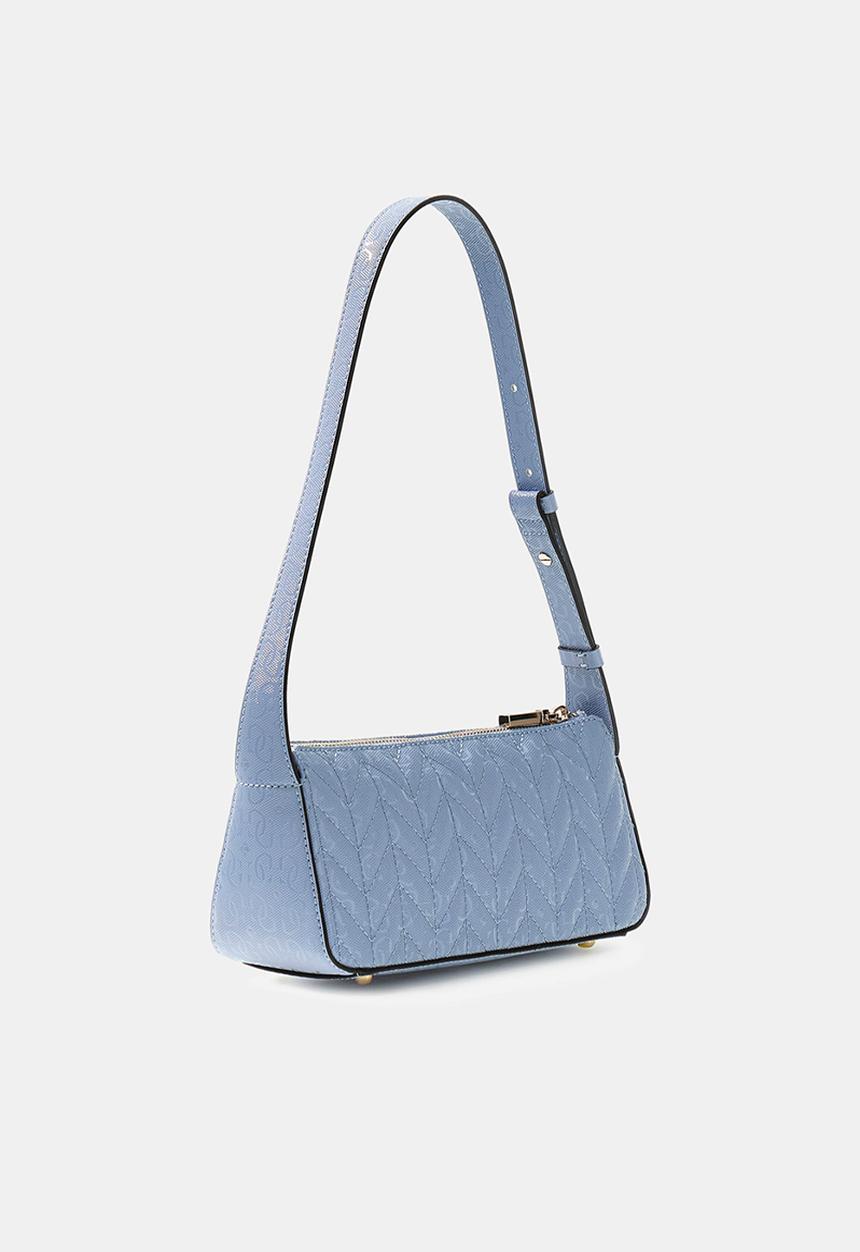 GUESS - Stacey Mini Shoulder Bag- Light Blue