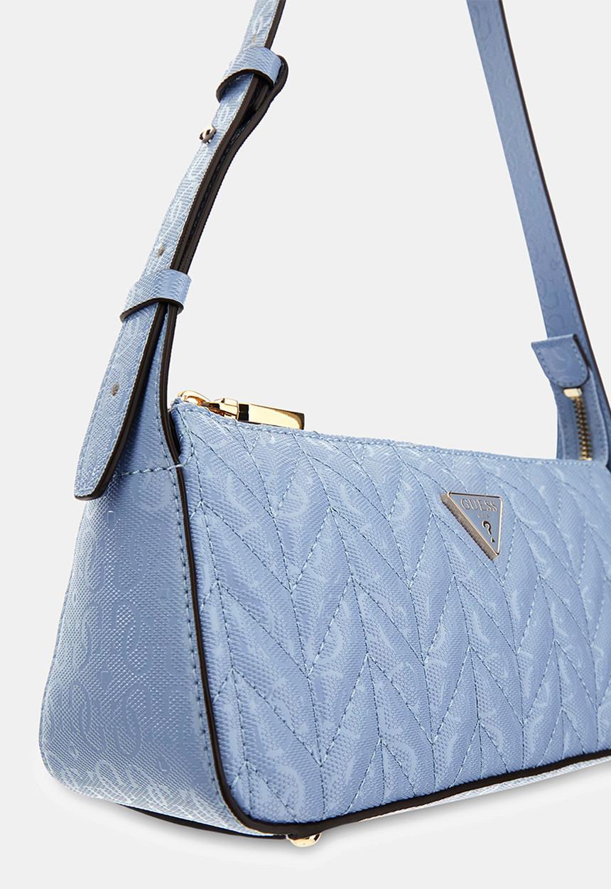 GUESS - Stacey Mini Shoulder Bag- Light Blue