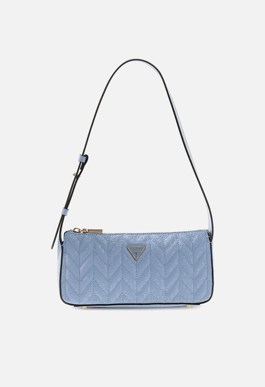 GUESS - Stacey Mini Shoulder Bag- Light Blue