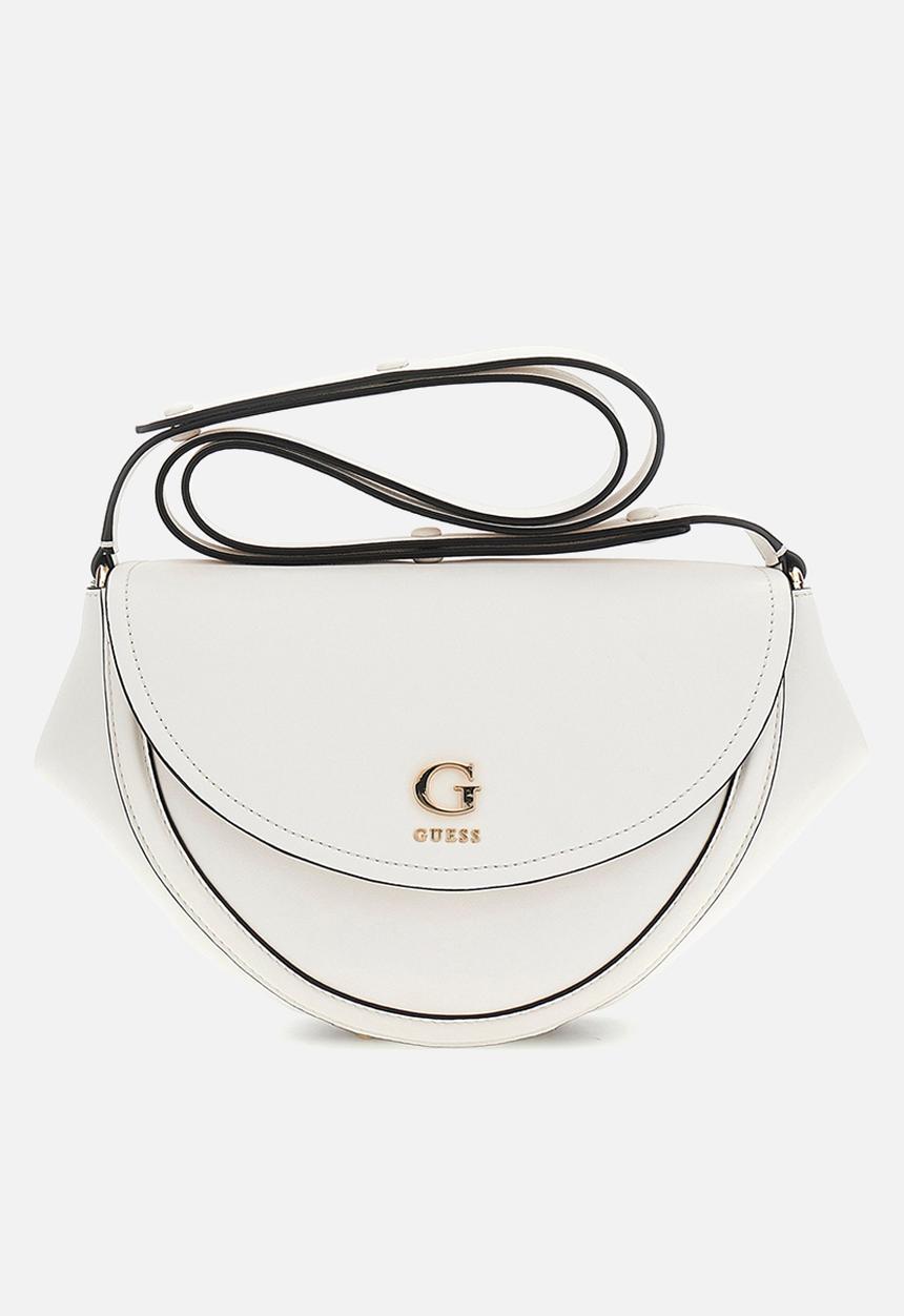 GUESS - Coleen Convertible Crossbody Bag- Off White