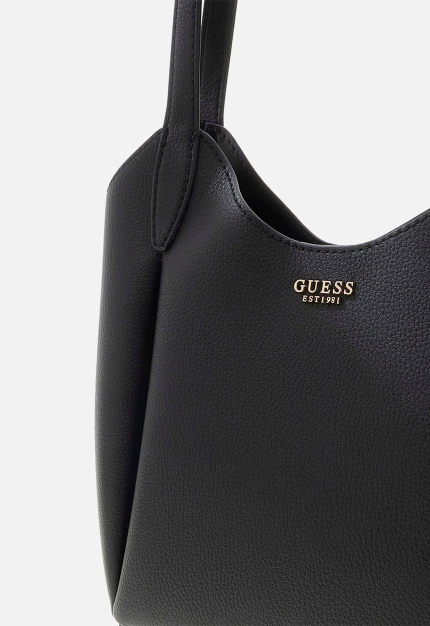 GUESS - Melody Bucket Bag- Black