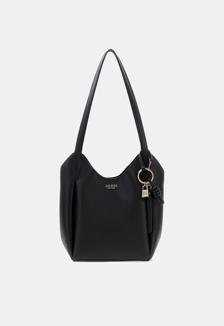 GUESS - Melody Bucket Bag- Black