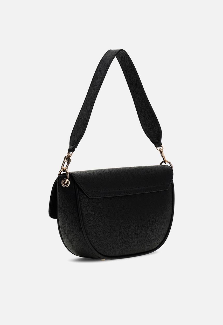GUESS - Camelia Flap Shoulder Bag- Black