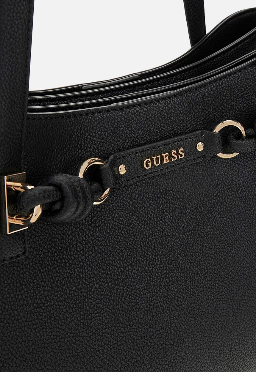 GUESS - Camelia 3 Comp Tote Bag- Black