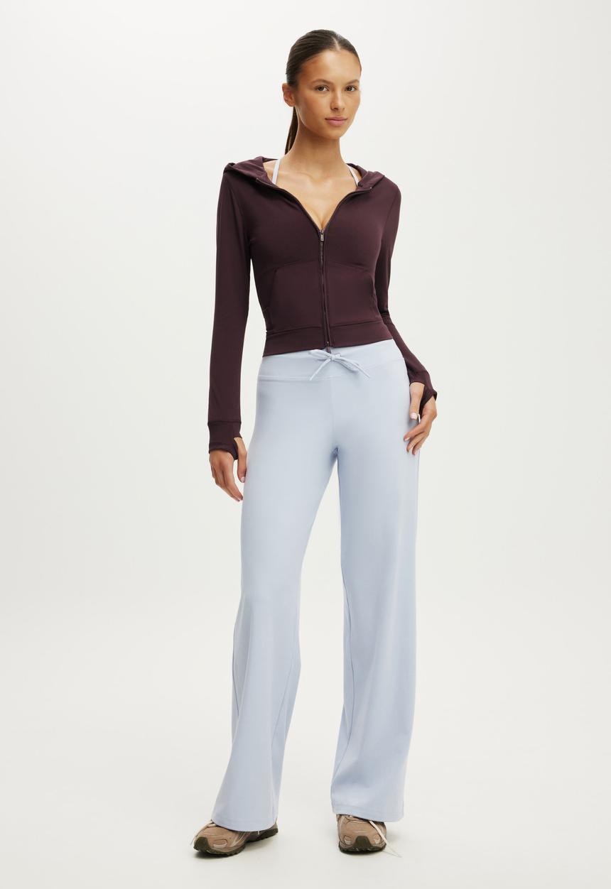 Cotton On - Ultra Soft Hooded Jacket - Italian Plum