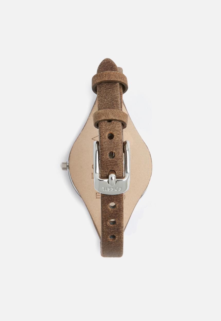 Fossil - Georgia – brown/silver