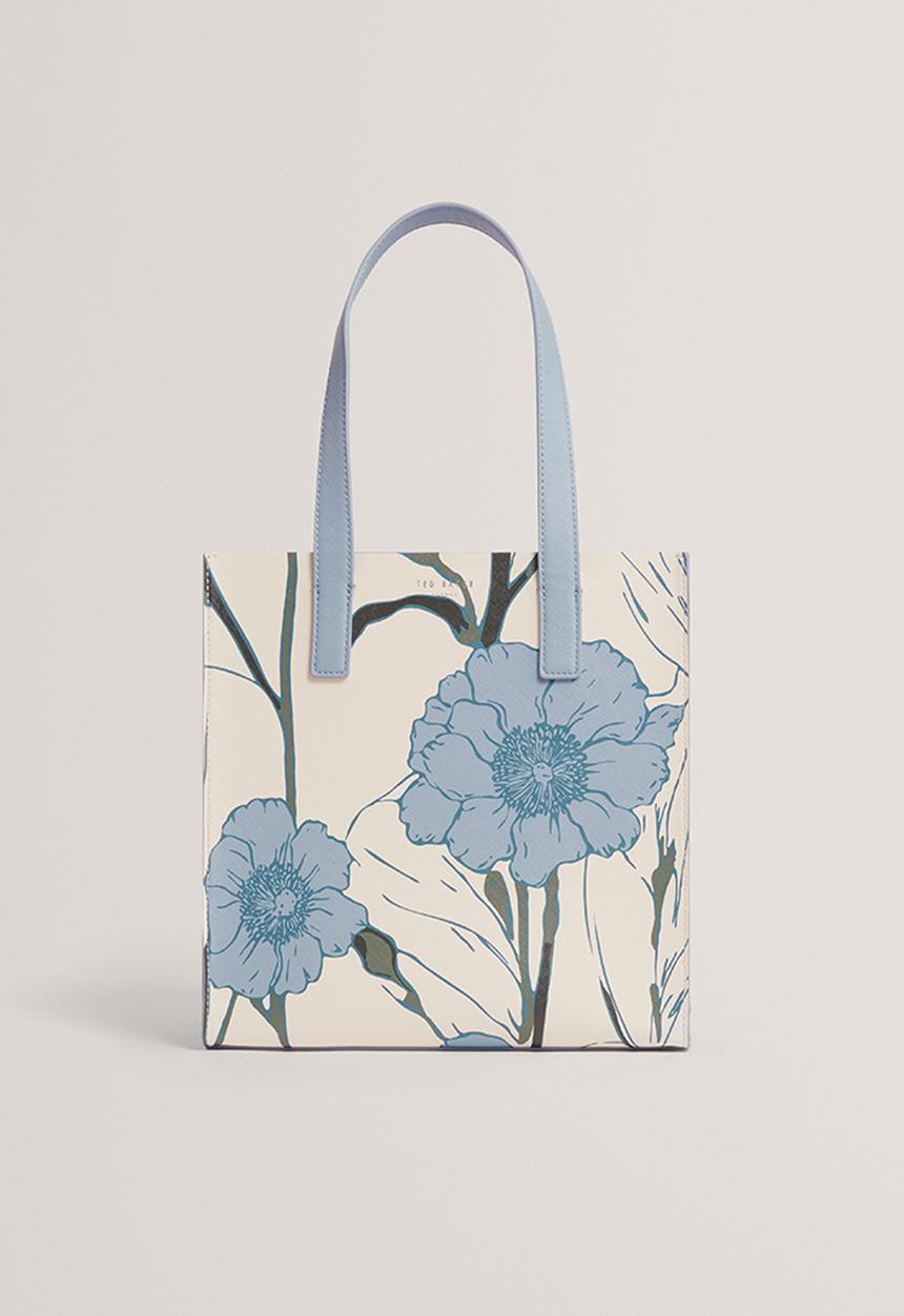 Ted Baker - Tyecon Floral Print Small Icon Bag - Lt-Blue