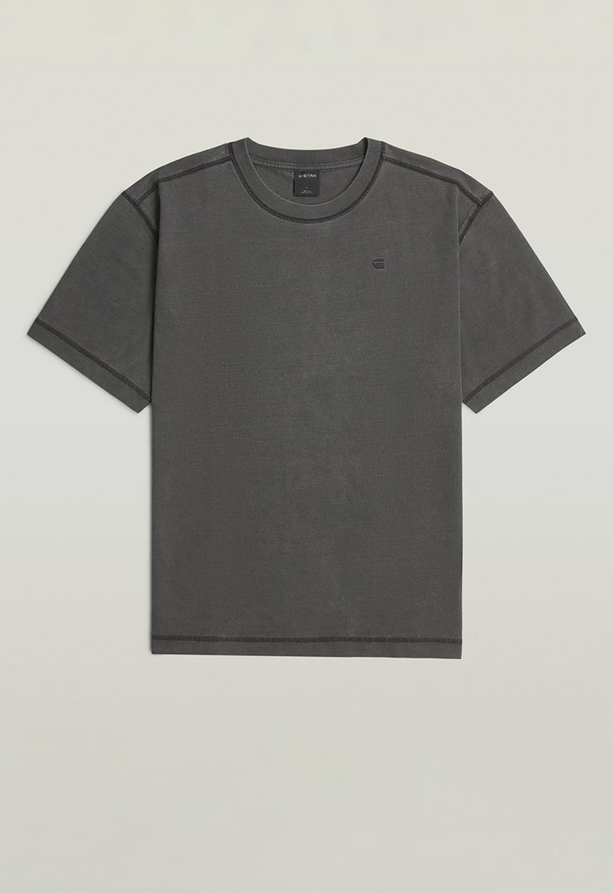 G-STAR - Unit Washed Relaxed R T S\S - Dk Black Gd