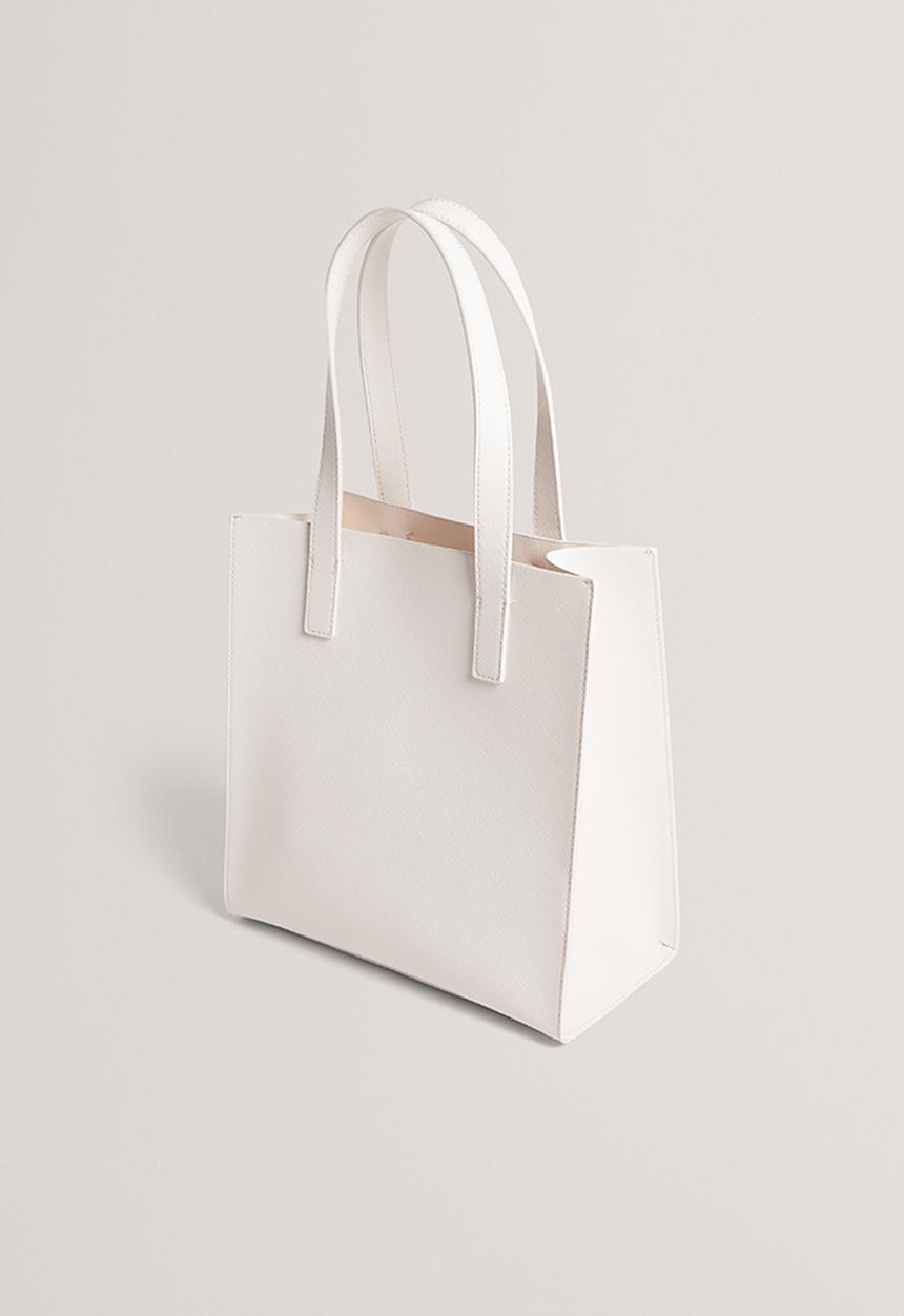 Ted Baker - Ripcon Floral Graphic Small Icon Bag - white