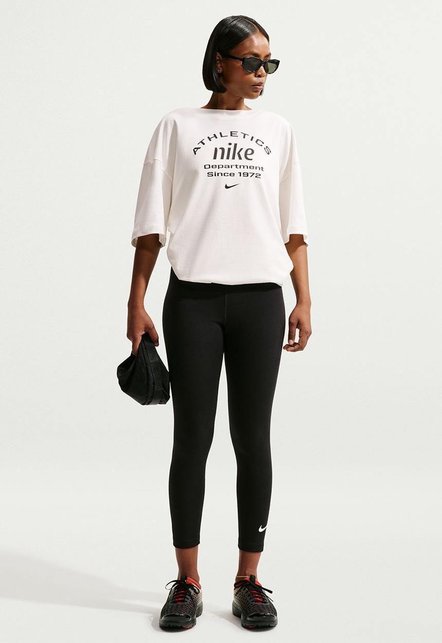 Nike - Women'S High-Waisted 7/8 Leggings - Black/White