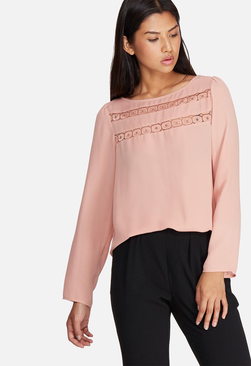 dailyfriday - Lace inset blouse