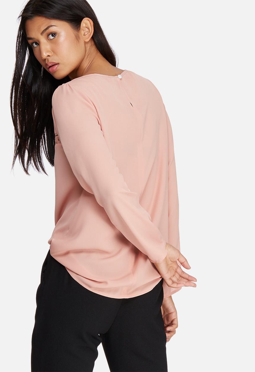 dailyfriday - Lace inset blouse