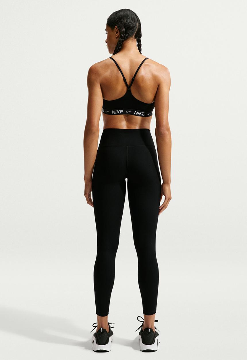 Nike - Nike Indy Light Support Women's Padded Adjustable Sports Bra - Black/Black/White