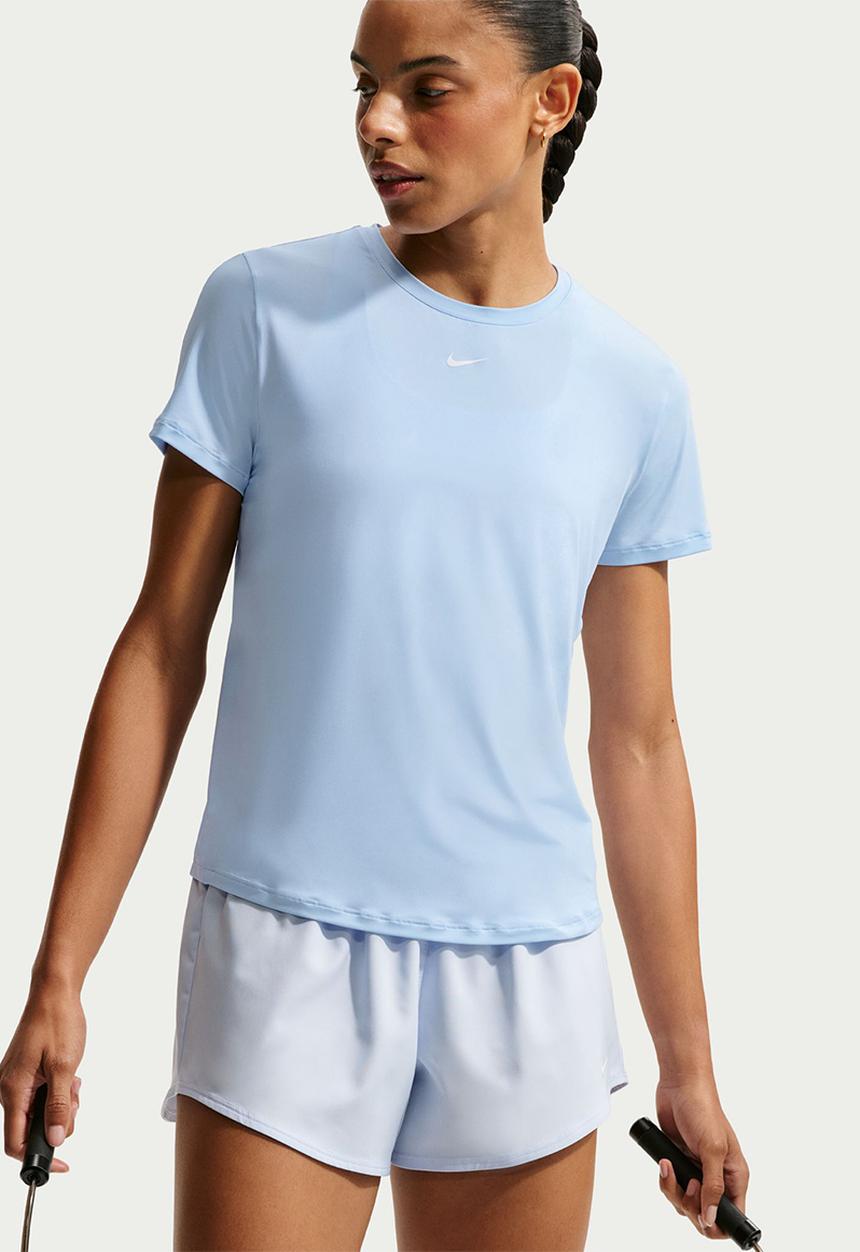 Nike - W Nk One Classic Df Ss Top - Hydrogen Blue/White