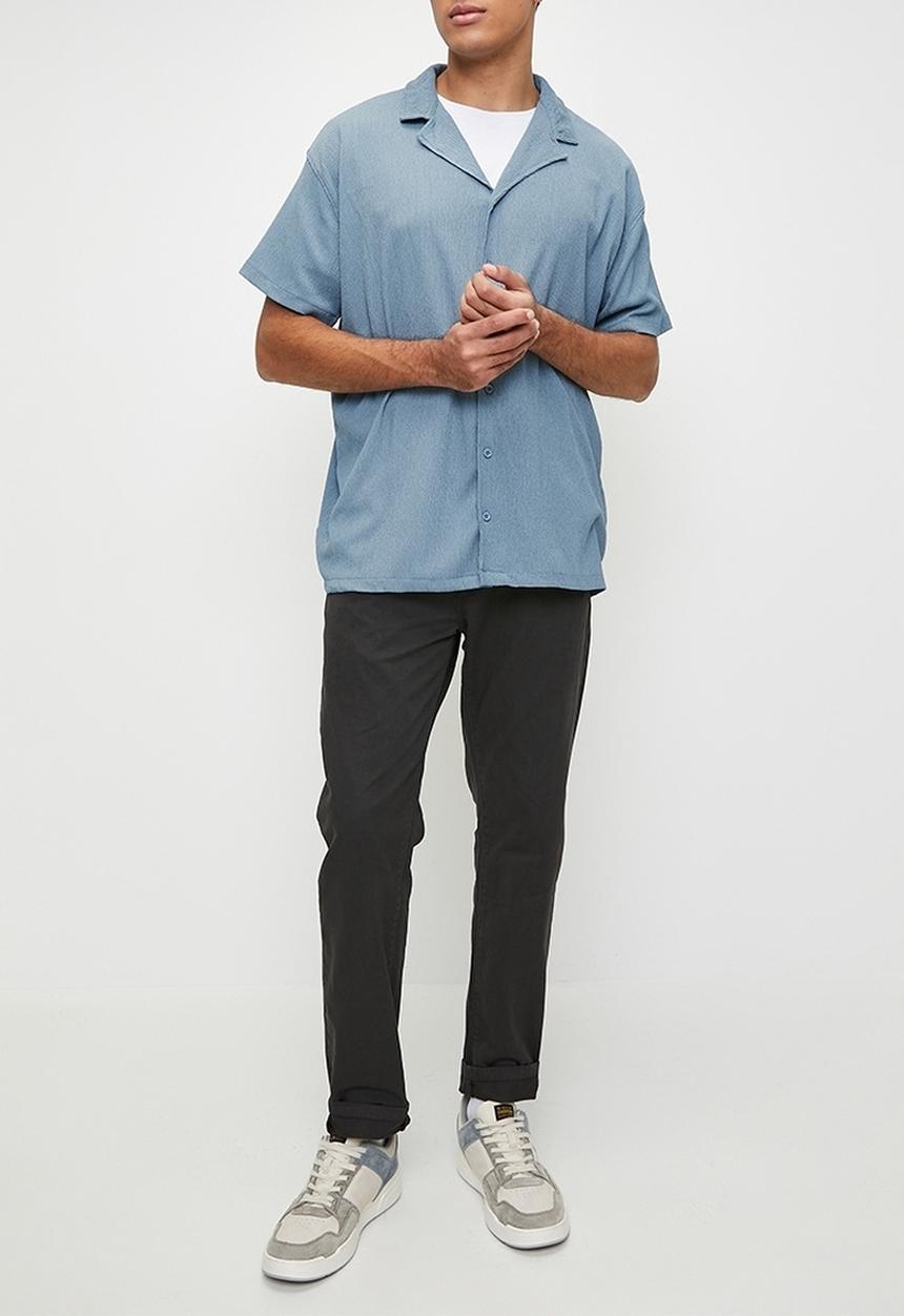 Brave Soul - Shirts - Light Blue