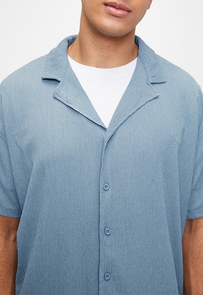 Brave Soul - Shirts - Light Blue
