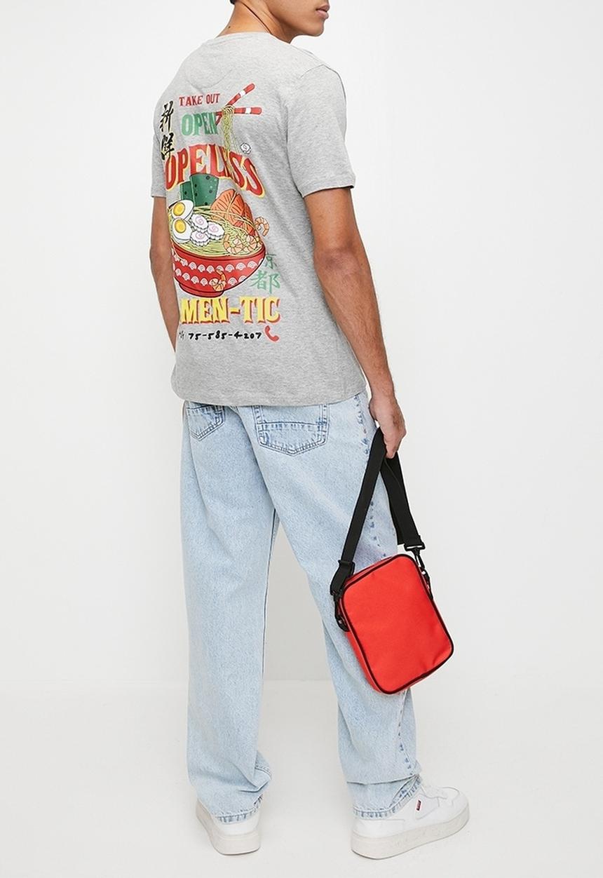 Brave Soul - T-shirts - Light Grey Marl